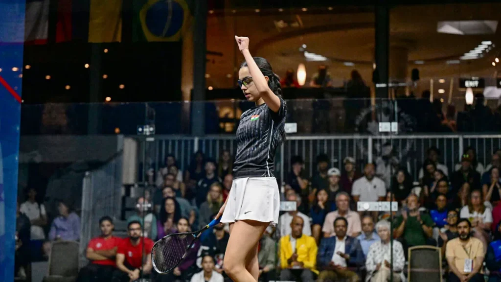 Anahat Singh At World Junior Squash Championship